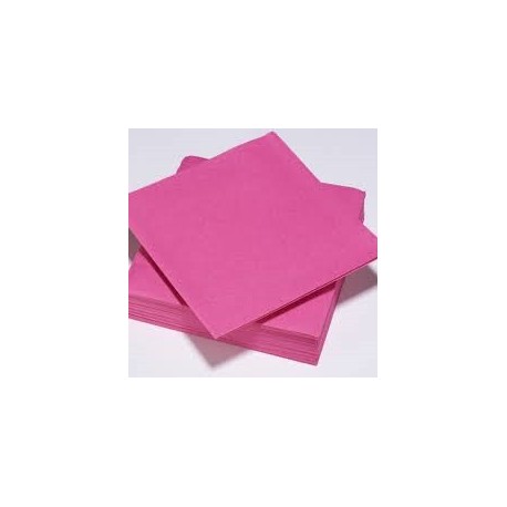 250 Servietten 33x33, 1/4 fuchsia