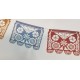 1 Mexiko-Banner, mehrfarbig, 25 x 21,5 / 300 cm. 
