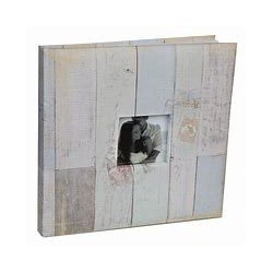 Libro degli ospiti, tema mare blu. 24x24cm.