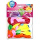 Sachet de 25 ballons couleurs assorties