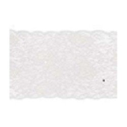 Runner da tavola in pizzo 17cmx5m, bianco