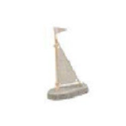 Nave di cemento, 10x4x16cm.