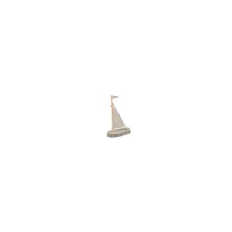 Bâteau en ciment, 10x4x16cm