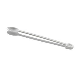 100 cucchiaini di bastoncini di caffè bianco, biodegradabili, 13,1 cm.