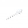 50 cucchiaini da caffè bianchi, biodegradabili, 12,8 cm