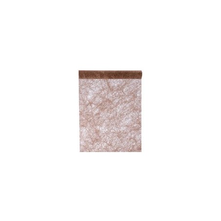Tischläufer "Fanon" schokolade, 30 cm x de 5 meter