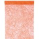 Chemin de table fanon, orange, 30 cm x 5 mètres