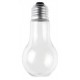 4 PVC- und Alu-Lampen. D.5x11cm