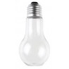 4 lampadine con attacco in alluminio per contenere confetti o dolci. D.5x11cm.