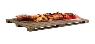 Planche de service "Palette" 20x12cm H 3cm