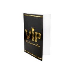 10 VIP-Karten, schwarz