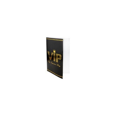 10 VIP-Karten, schwarz