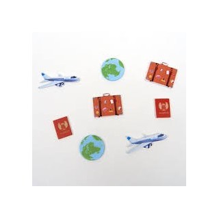 Borsa di 16 confetti da tavola, da viaggio