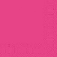 20 Handtücher 33x33 3 Schichten fuchsia