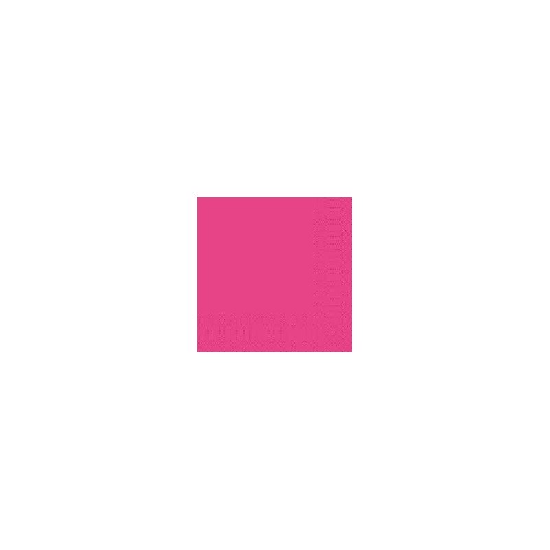 20 Tovaglioli 33x33 3 strati fucsia