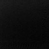 250 Serviettes coktail  24x24 noir