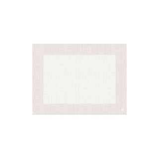 10 Tischset, Linnea uni, 30 x 40 cm, weiss