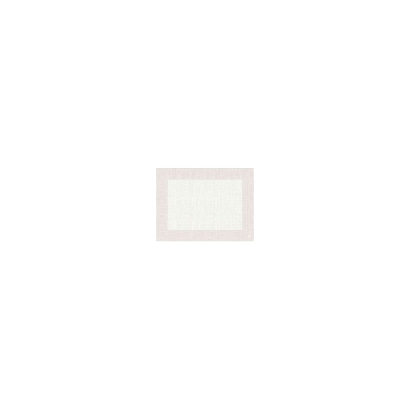 10 sets de table, Linnea uni, 30 x 40 cm, blanc