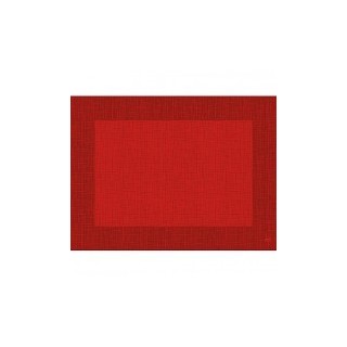 10 Tovagliette Linnea, 30 x 40 cm, rosse