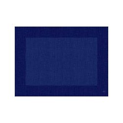 10 Tischsets, glatt Linnea, 30 x 40 cm, darkblue