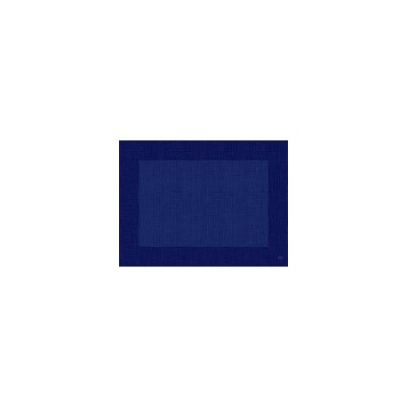 10 sets de table, Linnea uni, 30 x 40 cm, darkblue