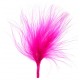 Sachet de 20 plumes fuchsia