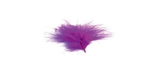 Sachet de 20 plumes framboise
