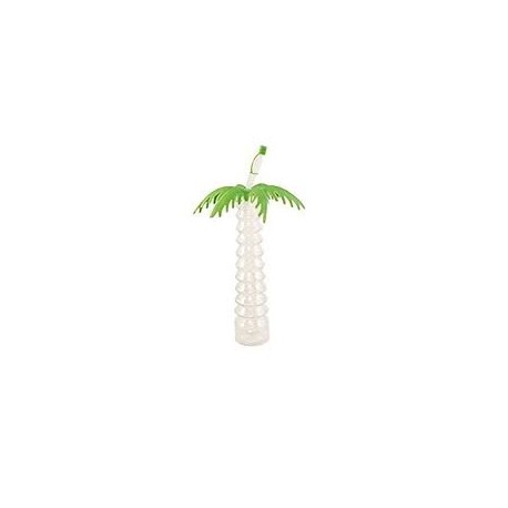 Gobelet PP imprimé tropical party, D 9.2cmx17cm