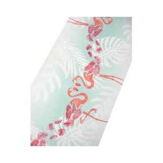 Chemin de table flamand rose, 29cm x 5m
