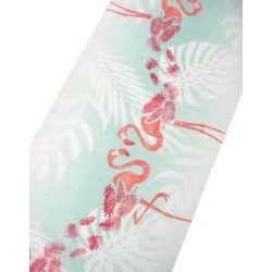 Runner da tavolo fenicottero rosa, 29cm x 5m