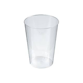40 Trinkbecher aus PP / PET,  2 dl, 
