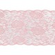 Runner in pizzo rosa, 17cm x 5m, quarzo rosa
