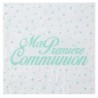 20tovaglioli "Ma première communion", 16,5 x 16,5 cm, 3plis, menta