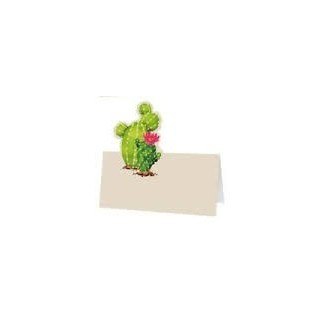 6 Marque-places cactus, 8x8cm
