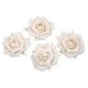 4 Roses sur tige Ø 8cm