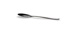 Cuillère mini, biodégradable, noire, 10cm