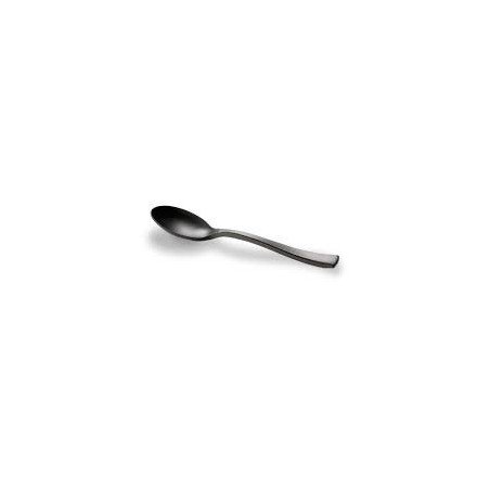 Cuillère mini, biodégradable, noire, 10cm