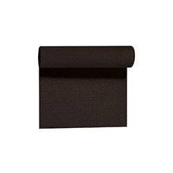 1 Evolin-Tischläufer , 0,41 x 24 m schwarz