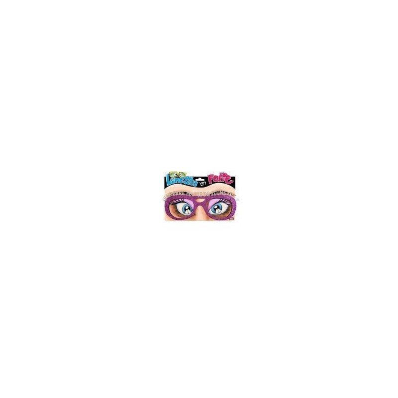 Lunettes géantes enterrement de vie de jeune fille