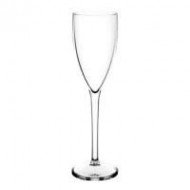 6 brille Champagner, 12cl graduiert 10cl, Tritan, transparent