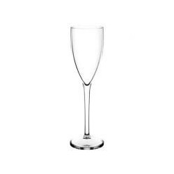 6 Coupes de champagne, 12cl gradué 10cl, Tritan, transparent