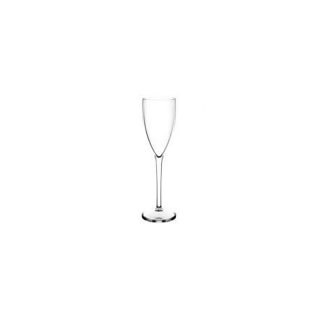 6 brille Champagner, 12cl graduiert 10cl, Tritan, transparent