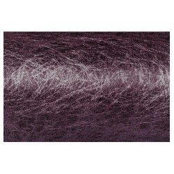 Ruban déco brillance 10 cm x 10 m, prune