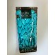 Dragées décor chocolat,70% cacao, turquoise, 250gr