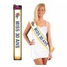 Sciarpa "Miss 30 ans"  blu