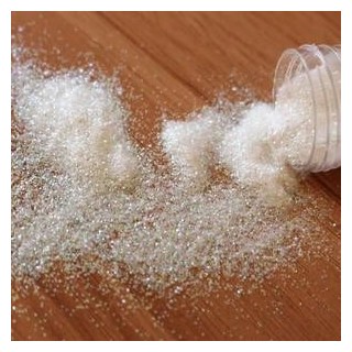 Pailletten, 14 Gramm , weiss