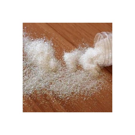 Pailletten, 14 Gramm , weiss