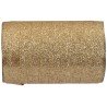 1 nastro Bolduc oro glitter, 25m x 10mm