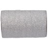  Nastro Bolduc argento brillantinato , 50m