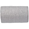 Bolduc silberglitter, 25 mx 10 mm